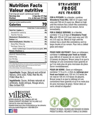 Gourmet du Village Fros Pink Strawberry Box 105 Grams Pink Strawberry 105 g (Pack of 1) - Buy Online on GoSupps.com