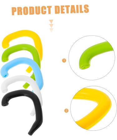 Beaupretty 20pcs Ear Buckles Face Mask & 5pcs Portable Silica Gel Shield - Comfortable & Adjustable for International Shipping - Buy Online on GoSupps.com