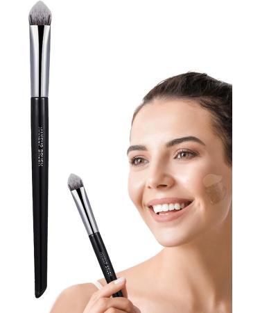 Besreey Concealer Brush Under Eye - Tapered Under-Eye Concealing | Brightens Covers Imperfections Brush For Enhances Face Three-Dimens Soft Bristles - Buy Online on GoSupps.com