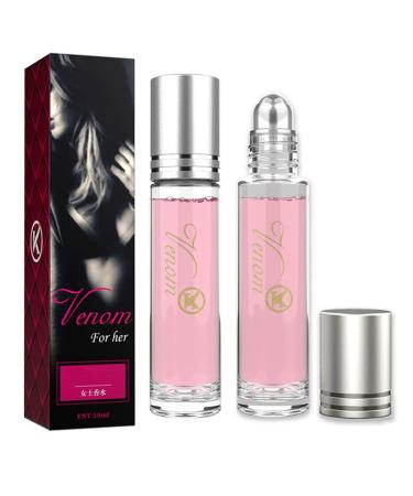 2pc Perfume for Women Oil Fragrance - Cologne for Travel Perfume Long Wear rolling perfume and Philo oil