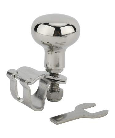 YaeMarine Aisi 316 Stainless Steel Marine Sport Boat Steering Wheel Knob, Maneuvering Knob
