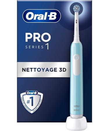 Oral-B Pro Series 1 Electric Toothbrush Blue 1 Cleaning Brush 3D Timer Rechargeable