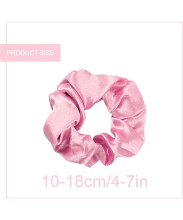 Vanyibro Hair Scrunchies for Women Bridesmaid Scrunchie Set 8 Pieces Satin Hair Ties for Girls Ponytail Holders for Bridal Hen Party Shower Wedding Gifts Pink - Buy Online on GoSupps.com