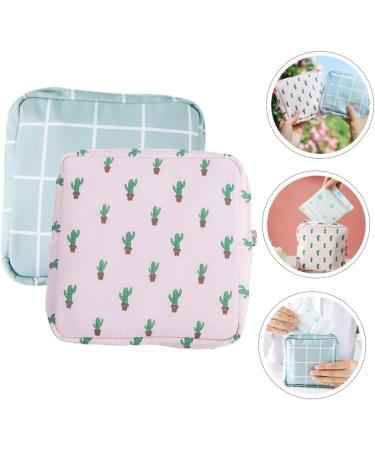 Buy Gleavi 6 STK Women's Bandage & Period Tampon Storage Bags | Stylish Polyester Cotton Wallet for Menstrual Care - Buy Online on GoSupps.com
