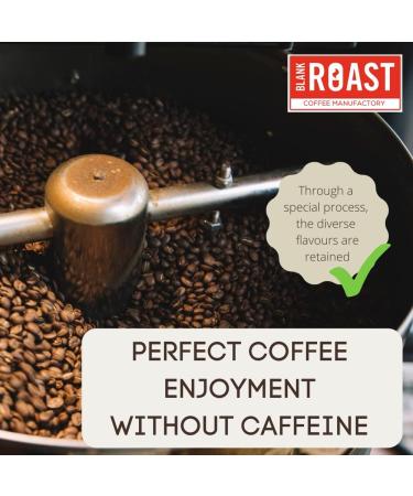 Blank Roast BIO coffee beans decaffeinated Ground coffee & freshly roasted daily 1000 g - Buy Online on GoSupps.com