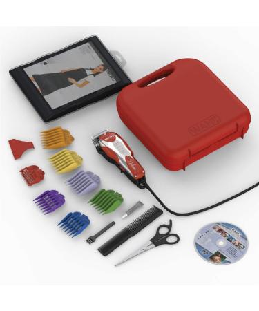 Wahl Deluxe U-Clip Pet Grooming Kit (9484-300) Red/Chrome - Buy Online on GoSupps.com