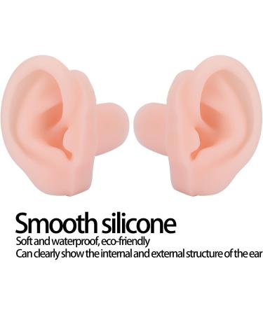 2pcs Soft Silicone Ear Model for Acupuncture & Education | Flexible Learning Display Tools - International Shipping Available - Buy Online on GoSupps.com