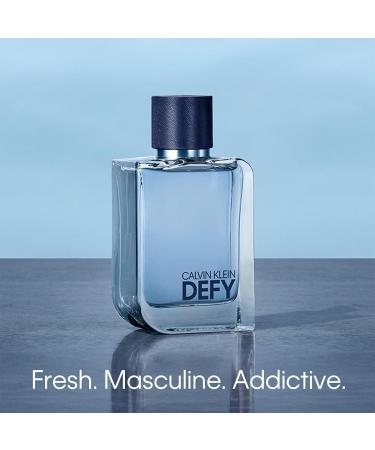 Calvin Klein Defy Eau de Toilette Woody Men's Cologne With Notes of Bergamot Oil Lavender Absolute & Vetiver Oil Long Lasting Fragrance 3.3 Fl Oz (Pack of 1) - Buy Online on GoSupps.com