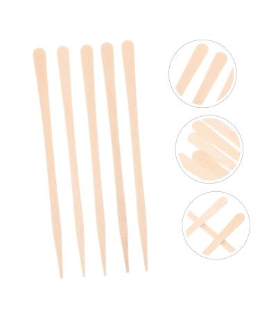 Fomiyes 100 ST Wooden Wax Sticks for Hair Removal - Small Waxing Applicators & Noses Wax Stripes - Buy Online on GoSupps.com