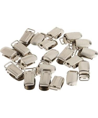 Xiaojikuaipao 20-Pack 15mm Trouser Clip & Pacifier Chain Metal Clips - Durable & Stylish Attachment - Buy Online on GoSupps.com