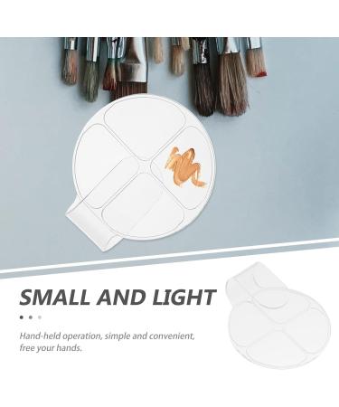 Mobestech Palette De Maquillage Acrylique Portable 2 Pi ces Petit Plateau De M lange 4 Compartiments Maniable Outil Maquillage Professionnel Pour Usage Quotidien - Buy Online on GoSupps.com