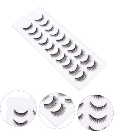 Beaupretty 10 Pairs Fake Eyelashes Dramatic Eyelashes Decoration Soft Thick False Lashes Segmented False Eyelashes Extensive Black Decor Women Fake Lashes Tool 3d Chemical Fiber Dense - Buy Online on GoSupps.com