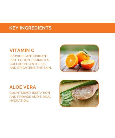 Vitamin C Body Wash - Antioxidant-Rich Hydrating Shower Gel for Radiant Skin - Unisex 290ml - Buy Online on GoSupps.com