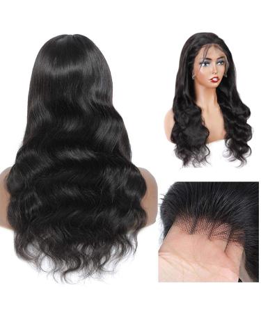 26 13x4 Body Wave Lace Front Wig | 150% Density Human Hair | HD Lace | Natural Black - Buy Online on GoSupps.com
