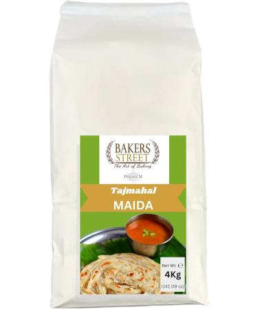 Bakers Street Tajmahal Maida Flour 4Kg | Perfrct to Make Parota | Grate tast - Buy Online on GoSupps.com