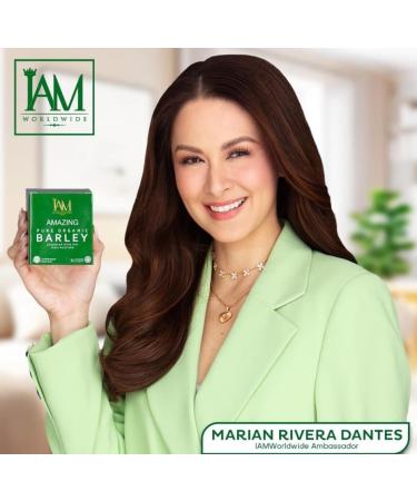 Original Pure Organic Barley Powdered Drink Mix from Australia by IAM Worldwide - Certified Organic Barley Grass - 3g x 10 Sachet - 30g - Buy Online on GoSupps.com