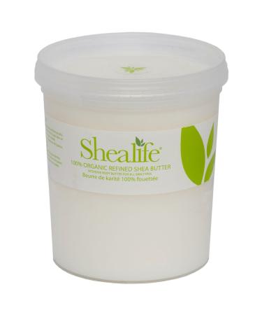 1 Kg Organic Refined Shea Butter for Conditioning Sensitive and Dry Skin Baby Skin Salve Treatment of Eczema Psoriasis and Damaged Skin Supplied Direct by Shea Life Skincare 1 Kg