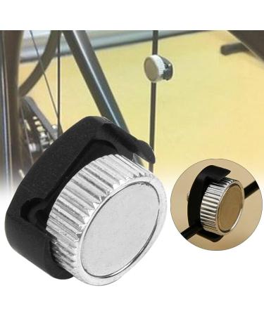 Universal Bike Odometer Magnet - Durable Spoke Wheel Magnet for Sports Speedometer - Cycling Computer Part - Bicycle Odometer Accessories (Black/Silver) - Buy Online on GoSupps.com