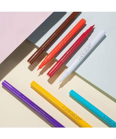 Colorful Eyeliner Set Matte Waterproof Gel Eyeliner Cosplay Eyeshadow Crayon 12PCS colourful eyeliner - Buy Online on GoSupps.com