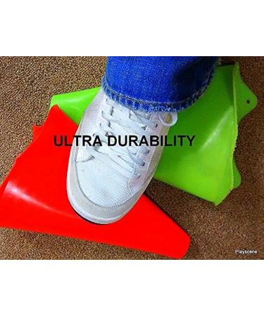 Playscene 9 Inch Training Cones - Set of 6 Multicolored Highly Durable Vinyl Cones - Buy Online on GoSupps.com
