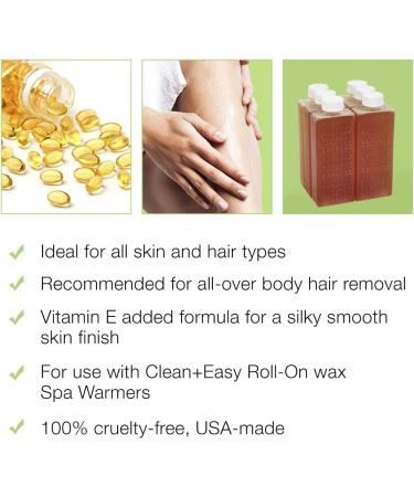 Eco-friendly Vit E Roll-On Wax 6-pack | Large Vitamin E Formula | 16.8 oz - Buy Online on GoSupps.com