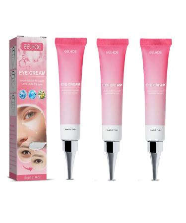 HOKILAW Eelhoe Instant Firming Eye Cream Eelhoe Under Eye Bag Removal Cream Eelhoe Instant Under Eye Cream Eye Care Eye Cream for Dark Circles and Puffiness 3pcs