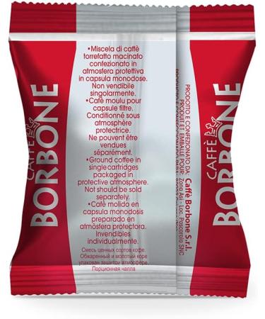 Caff Borbone Respresso Red Blend - 50 Capsules - Compatible with Nespresso * home coffee machines - Buy Online on GoSupps.com