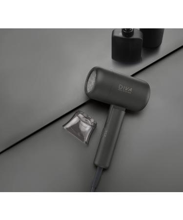 Salon Europe Diva Pro Styling Jet Set 3000 Pro Super compact lightweight travel hairdryer black - Buy Online on GoSupps.com