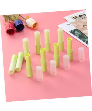 FOMIYES 10pcs Clear Lip Balm Tubes with Bamboo Caps - Refillable Containers for Lip Gloss and Balm - Buy Online on GoSupps.com