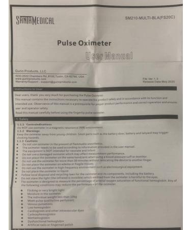 Buy Fingertip Pulse Oximeter - Accurate Blood Oxygen Monitor (SpO2) Portable Digital OLED Display Batteries Included - Fast International Shipping - Buy Online on GoSupps.com
