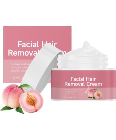 Facial hair removal cream 50g and painless | Facial shaving cream For women girls mothers wives beauty enthusiasts travelers athletes beards eyebrows etc. - Buy Online on GoSupps.com