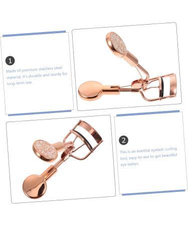 Ipetboom Eyelash Curler - Premium Lash Tool for Perfect Curls | Stainless Steel False Eyelash Curler & Hair Rollers for Women - Buy Online on GoSupps.com