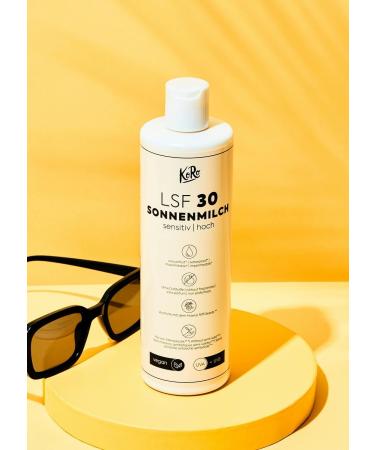 KoRo - Sunscreen SPF 30 for sensitive skin 400 ml - Buy Online on GoSupps.com