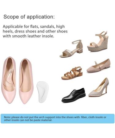 Doact Arch Support Gel Insoles - Flat Feet & Plantar Fasciitis Orthotics | High Cushion Pads for Men & Women - Buy Online on GoSupps.com