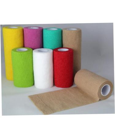 ABOOFAN Elastic Wrap - Self-Adherent Cohesive Tape for Compression & Hospital Use | Multi-Color Bat Grip & Gauze Roll - Buy Online on GoSupps.com