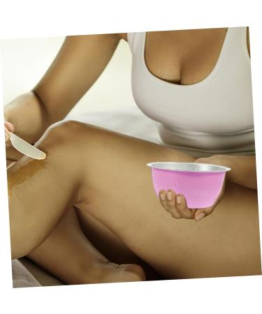 Minkissy 40pcs Aluminum Foil Wax Melting Bowls - Hair Removal Accessories Pink 8.3x8.3cm - International Shipping Available - Buy Online on GoSupps.com