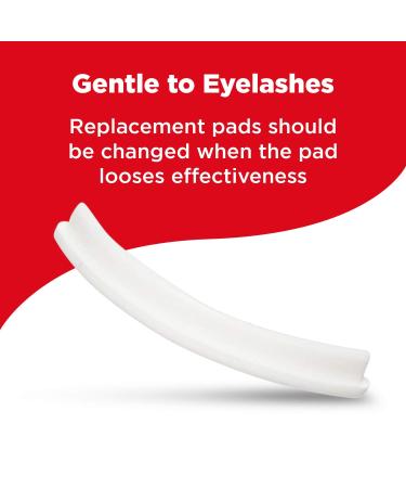 Seki Edge Eyelash Curler Replacement Pads - Pack of 4 Silicone Refill Pads for Perfect Curling - Made in Japan - Buy Online on GoSupps.com