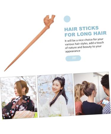 minkissy Hairpin Womens Hair Clips Hair Slides for Hanfu Hair Gems for Hair Sticks for Hair Shawl Pin Japanese Hair Pin Rabbit Hair Sticks Miss Wood Vintage China - Buy Online on GoSupps.com