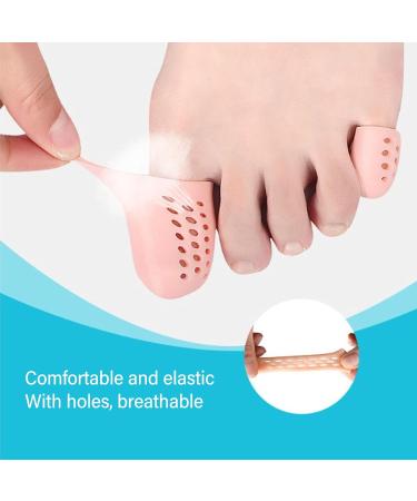 10 Pairs of Comfortable Non-Slip Toe Cap Protection Sleeves - Reusable & Breathable Toe Covers for Relief at Home - Buy Online on GoSupps.com