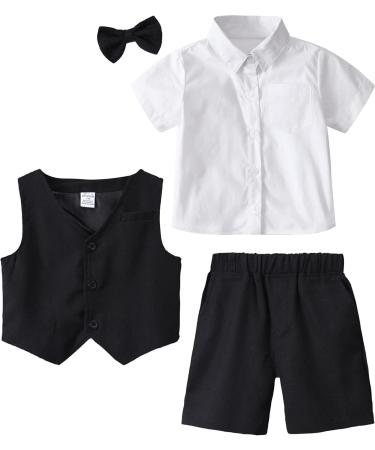 Mint Green Baby Boy Gentleman Suit | Herringbone Wedding Outfit | 2-3 Years Black - Buy Online on GoSupps.com