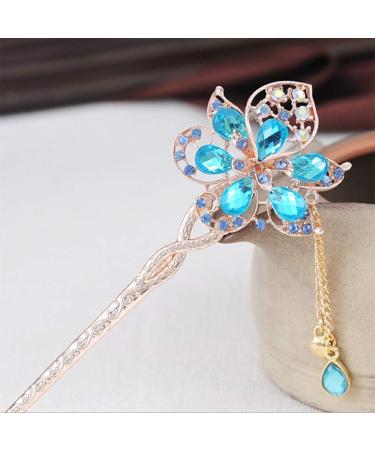 Women Retro Hair Sticks Hair Chopsticks Vintage Ancient Chinese Japanese Hair Sticks Pins Teachers Day for Women ( Random Color ) - Buy Online on GoSupps.com