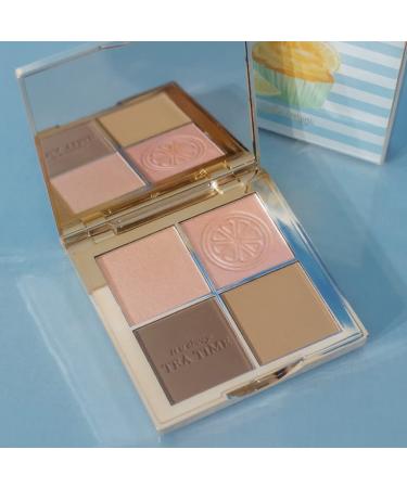 FreshO2 x Pony Lemon Tart Palette - 2 Highlight & Contour Shades | Vegan Cruelty-Free Makeup | Made in Taiwan - Buy Online on GoSupps.com