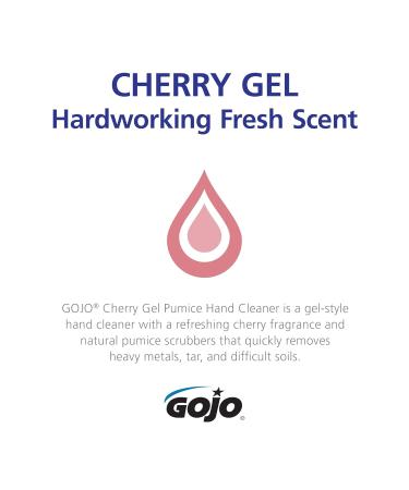 GOJO Cherry Gel Pumice Hand Cleaner - 1 Gallon Cherry Scented Hand Wash with Pumice - International Shipping Available - Buy Online on GoSupps.com