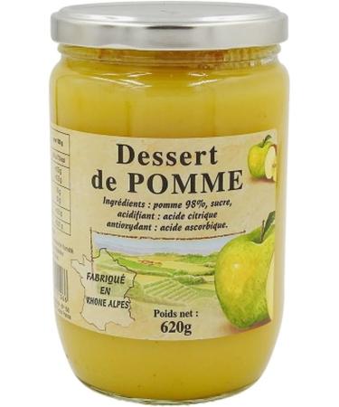 Lot 3x Apple dessert - compote - 620g jar - Buy Online on GoSupps.com