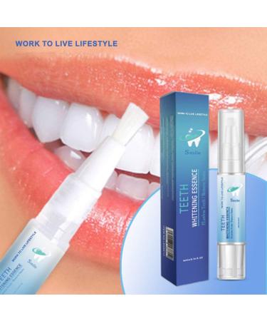 Organic Teeth Whitening Gel Pen - Easy to Use, Travel-Friendly, No Sensitivity - 30+ Uses for a Beautiful White Smile - Buy Online on GoSupps.com
