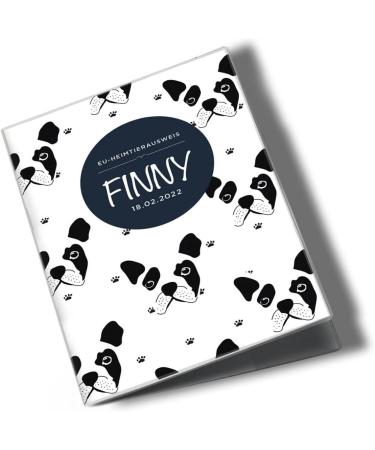 Personalized Wilhelm Fell Case for EU Pet ID Card | Custom Gift for Pet Owners | Protective Cover for Bulldog ID - Buy Online on GoSupps.com