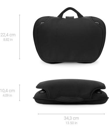 Medisana MC 850 Shiatsu Massage Cushion - Heat 2 Speed Levels & Flexible Padding for Neck Shoulder Back & Legs - Ideal for Relaxation & Pain Relief - Buy Online on GoSupps.com