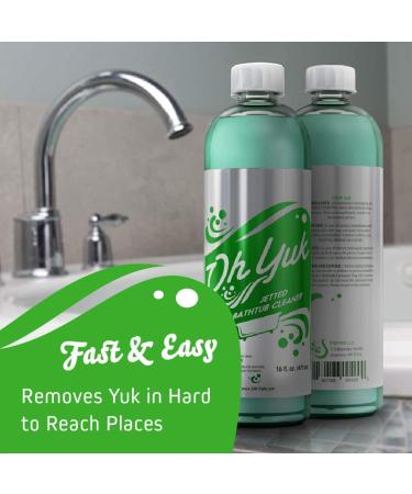 Oh Yuk Jetted Bathtub Cleaner - 2 Pack (32oz) | Effective for Jet Tubs & Whirlpools | Septic Safe Formula - Buy Online on GoSupps.com