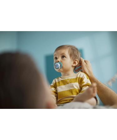 Philips Avent Ultra Air Pacifiers for Babies 0-6 Months | Orthodontic BPA-Free | 2-Pack with Sterilizer/Carrying Bag SCF080/03 - Buy Online on GoSupps.com
