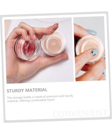 FRCOLOR 60 Pcs Cream Jars - Refillable Travel Bottles for Makeup Face Cream Body Butter & Cosmetics - Clear Container Set for International Shipping - Buy Online on GoSupps.com